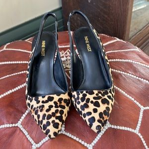 Nine West Casa Blanca calf hair pumps